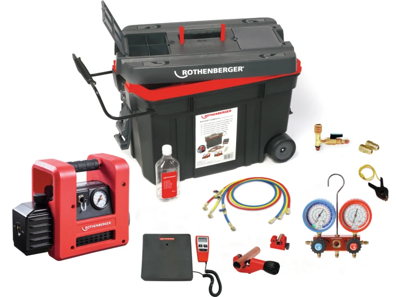 Stazione Universale per Vuoto e Carica ROTHENBERGER ROCADDY 120 R32 Analogico